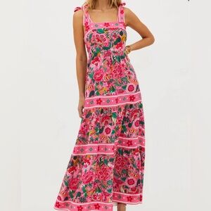 Beach Riot Charlotte Dress in Passion Flor
